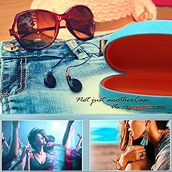 MyEyeglassCase - Hard Sunglasses Case in Turquoise