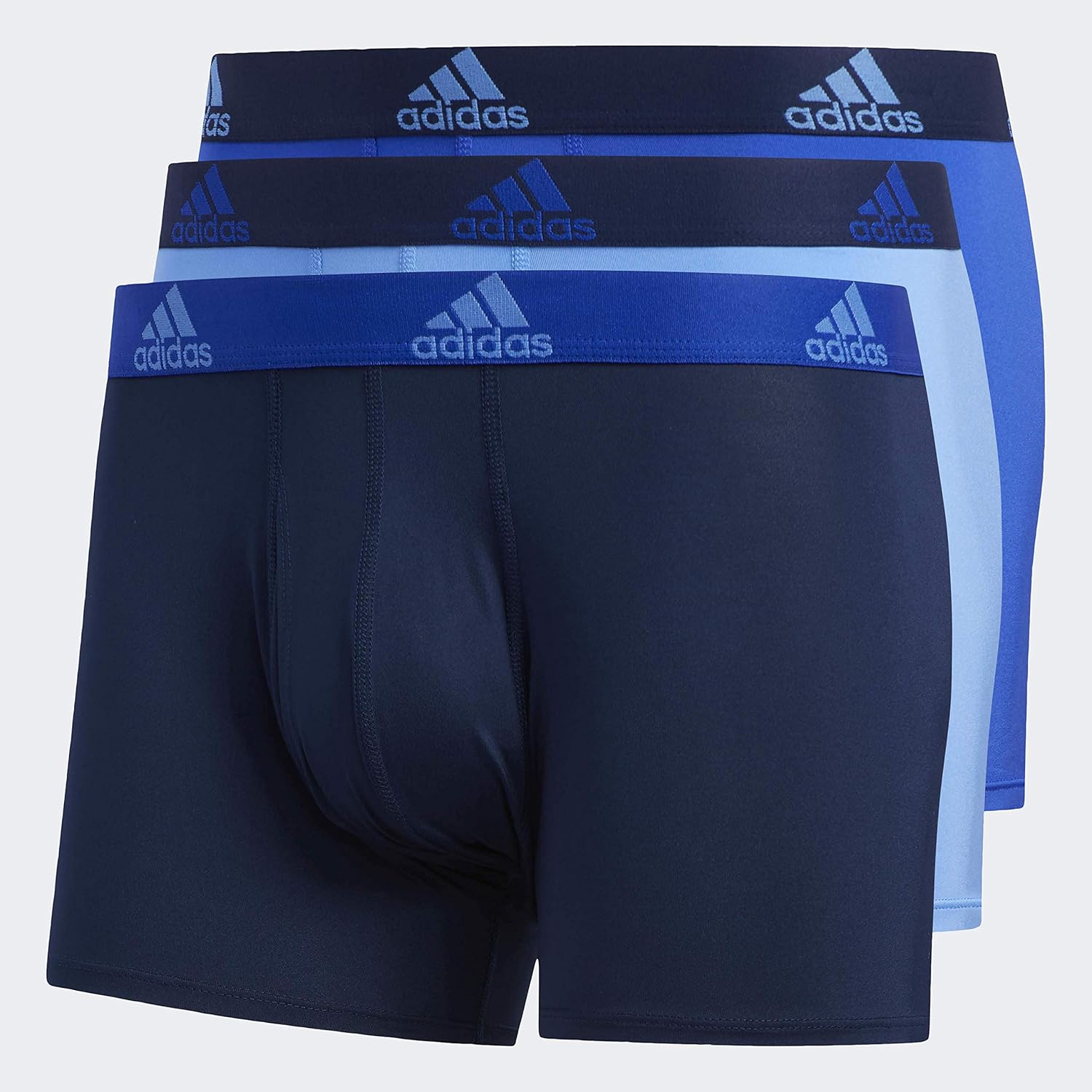 adidas Men's Climalite Trunks Underwear (3 Pack): Clothing