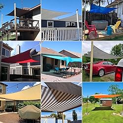 Patio Paradise 8' x 12' Sun Shade Sail Rectangle
