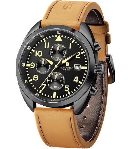 Amazon.com: Victorinox Swiss Army Chronograph Black Dial Brown