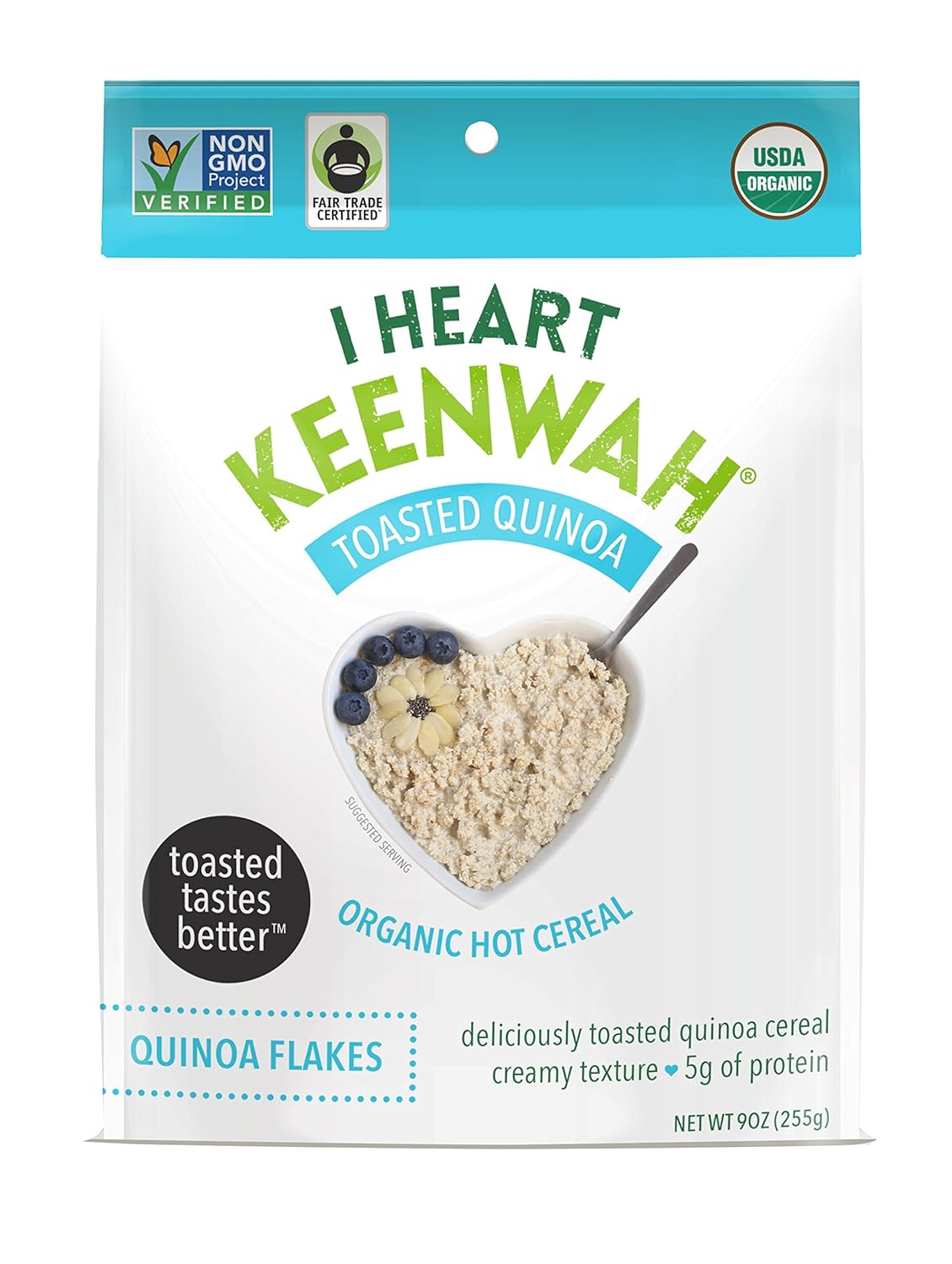 Toasted Quinoa Flakes (Toasted Quinoa Flakes Hot Cereal