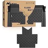 Nilight TPE Floor Mats for Freightliner Cascadia 2018 2019 2020 2021 2022 2023 All Weather Custom Fit Heavy Duty Floor Liners