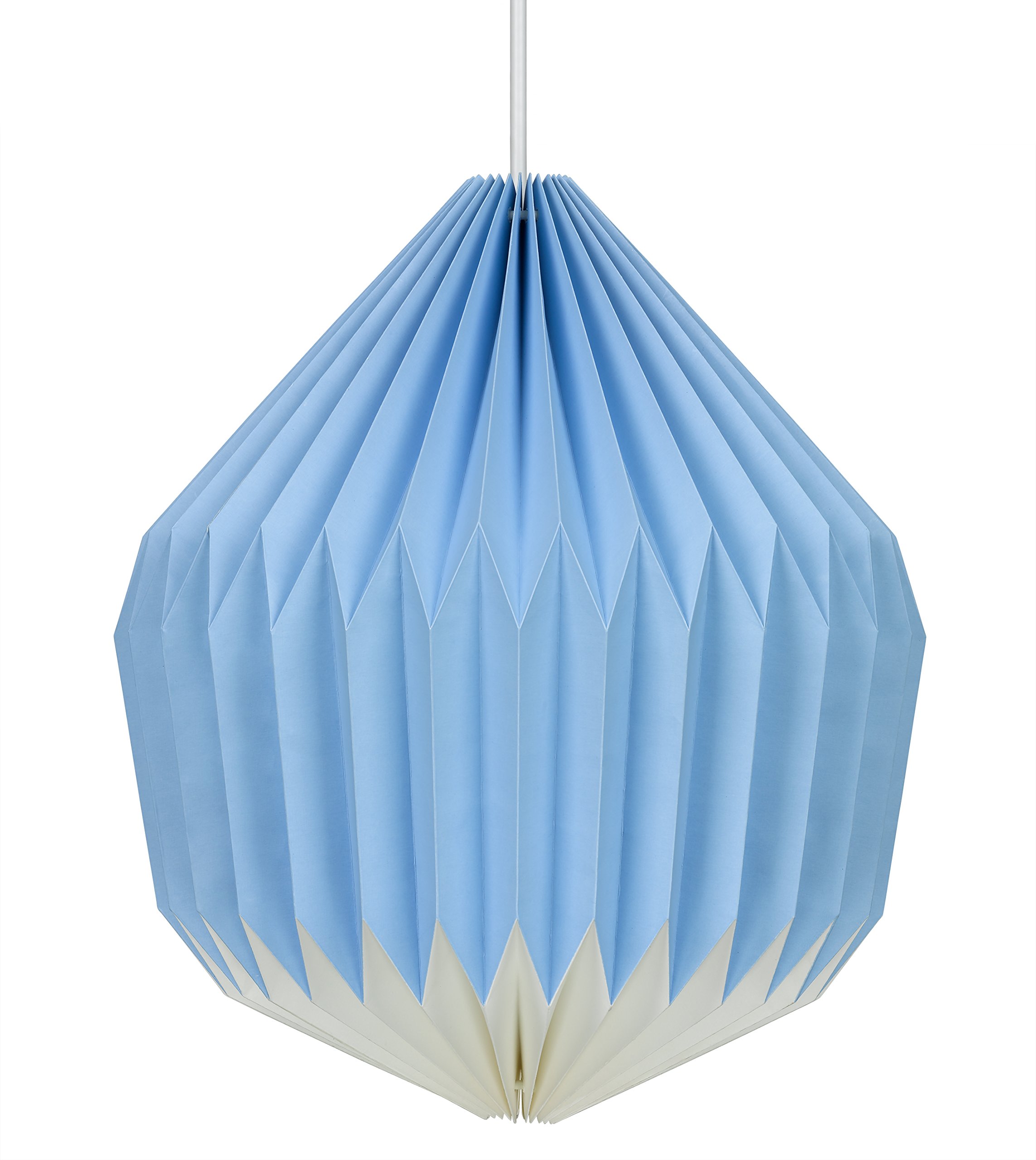 Wild Wood Paper Lampshade-Cornflower Blue
