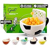 MAX’IS Creations The Soccer Mug with a Goal - Fun Gifts for Kids, Ceramic Cereal Bowl, Hot Cocoa Mug, Cool Stuff & Funny Game for Sports Coach, Girls and Unique Gifts for Boys 8-12, 12-14, 14oz