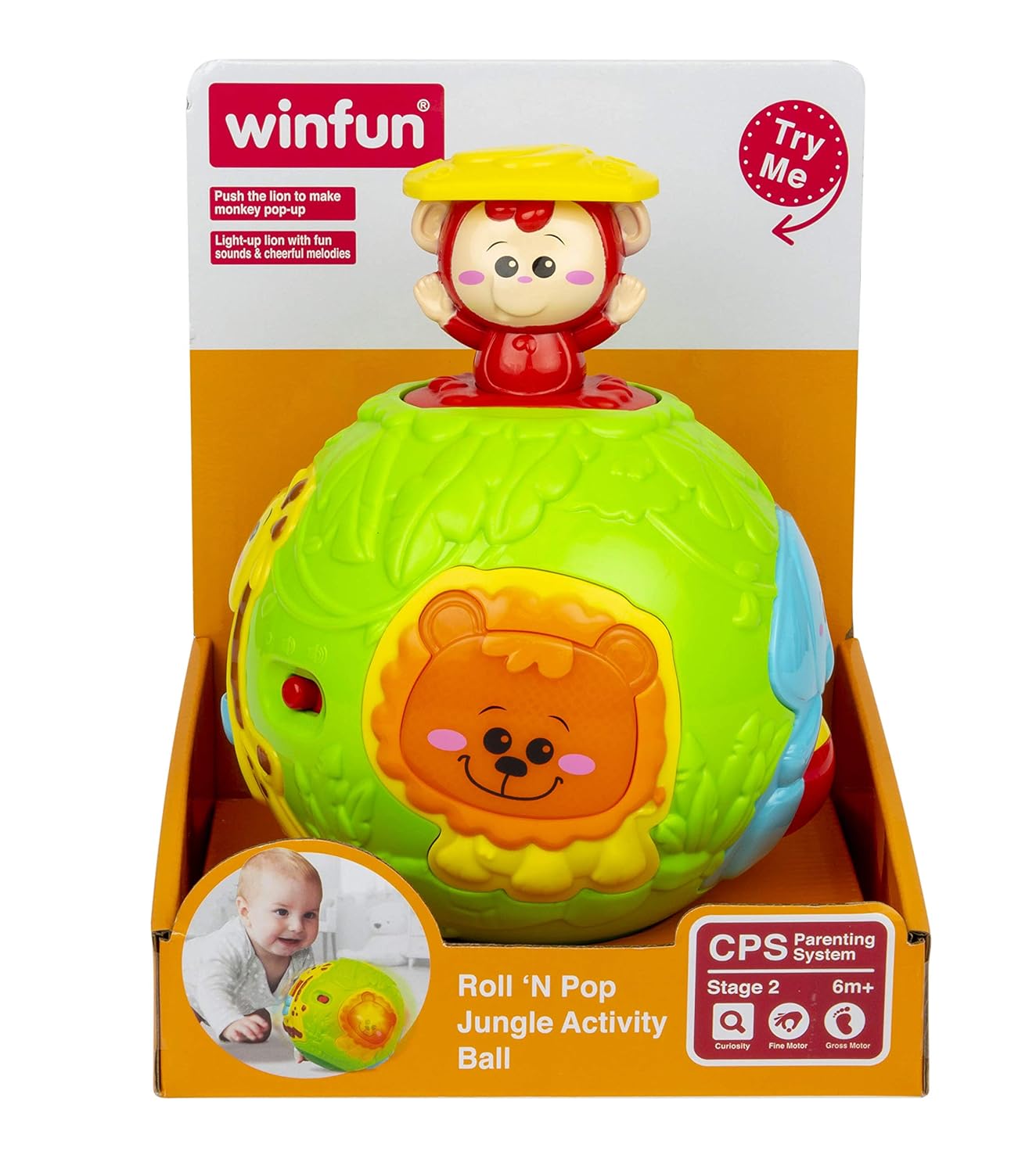 Buy Winfun Roll N Pop Jungle Activity 