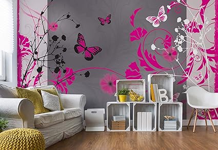 Gratuit Images Intisse Xxxl 885ws 4pc Easyinstall 416cm X 254cm Motif Fleurs le plus cool salutations