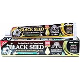 Black Seed Essential Toothpaste, 6.53oz Pack of 1 | Fluoride Free | Sensitive Teeth, organic black seed, tooth enamel hardening