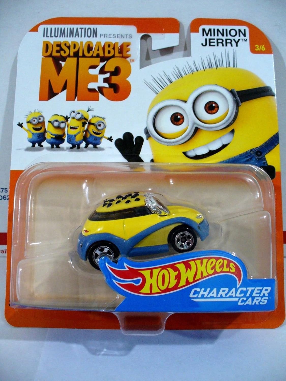hot wheels despicable me 3