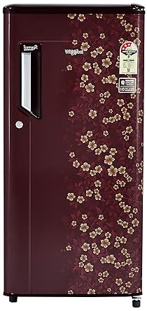 Whirlpool 185 L 3 Star Direct Cool Single Door Refrigerator(200 IMPC CLS PLUS 3S WINE DIOR-E, Wine Dior)
