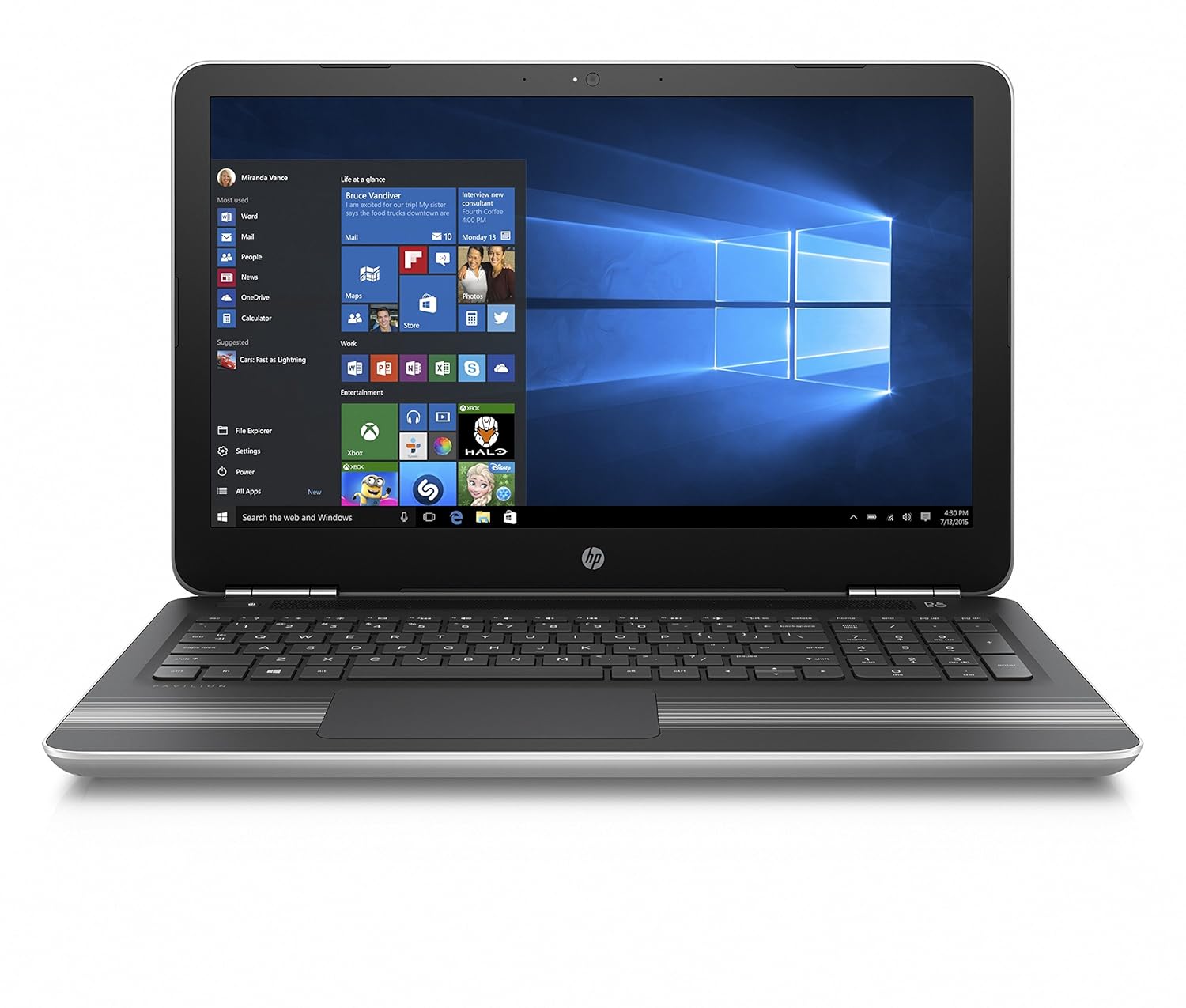 مشخصات، قیمت و خرید لپ تاپ HP Pavilion 15-au113tx i5-7200U NVIDIA 940MX BestLaptop4u.com