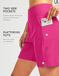 G Gradual Women's 7" Long Swim Board Shorts High