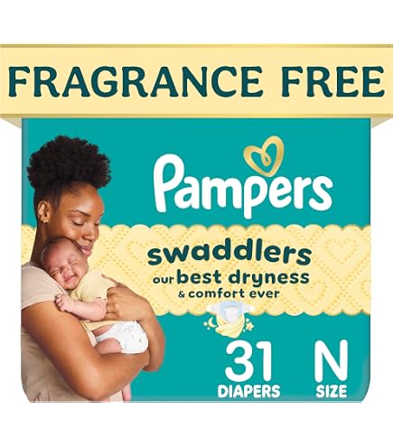 Amazon.com: Diapers Newborn/Size 1 (8-14 lb), 31 Count - Pampers