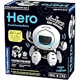 Thames &amp; Kosmos Hero: Sound-Sensing Robot | Robotics Set | Explore Engineering, Sound Technology &amp; Spatial Hearing | STEM Science Learning &amp; Education | Ages 8+