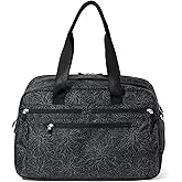 Baggallini Weekender Expandable Duffel - Lightweight 11x17 Inch Overnight Travel Bag
