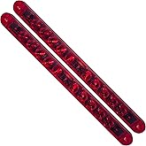 Command Electronics 12V LED Surface Mount Clearance Brake Turn Tail Light - OEM RV &amp; Trailer - Sealed Polycarbonate Lens - CSA Certified US &amp; Canada - Hardware &amp; Connectors Included | Red (2 Pack)