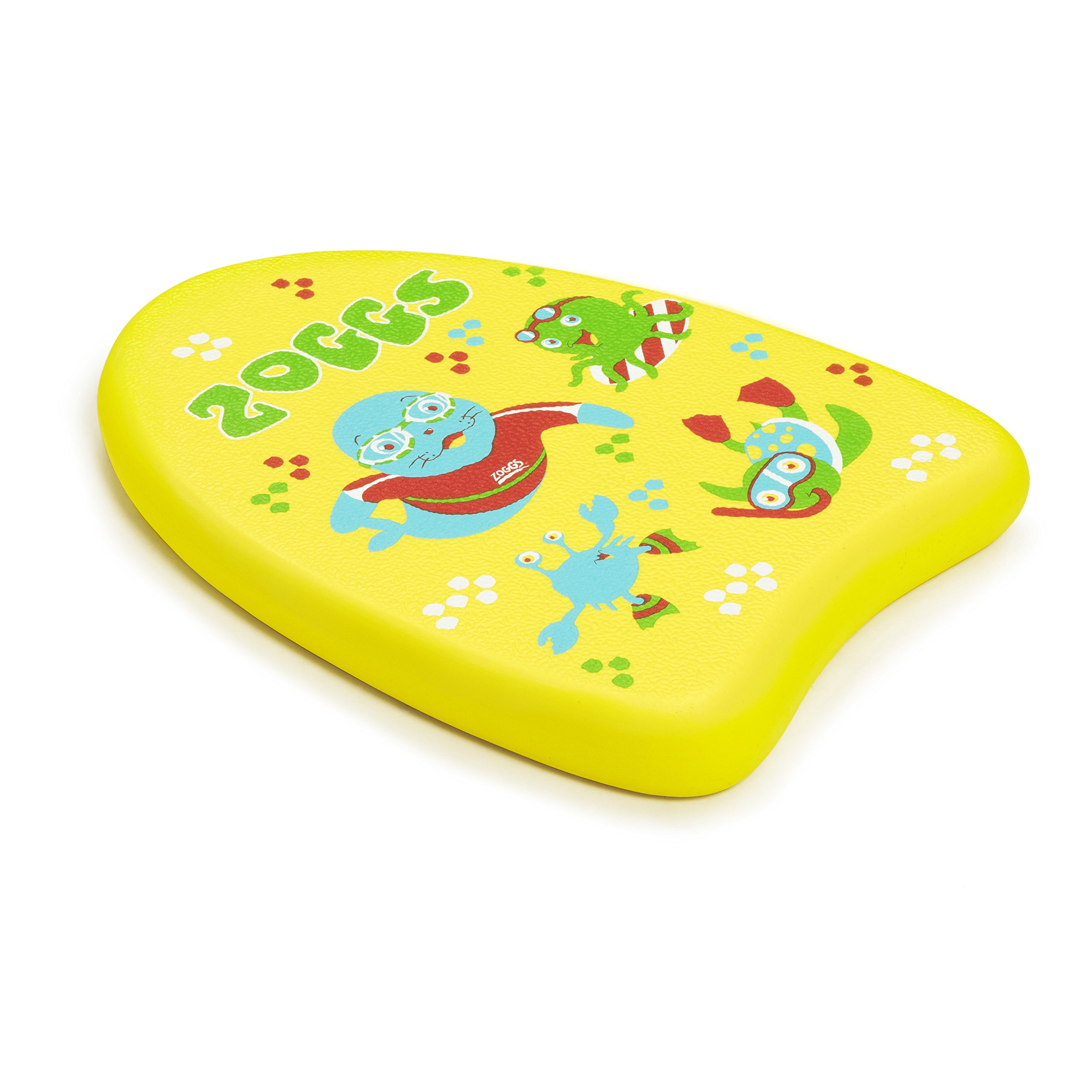 Zoggs Children's Zoggy Mini Easy Learn to Swim Float Kickboard - Yellow, 3-12 Years,27.5x22x2.8 cm