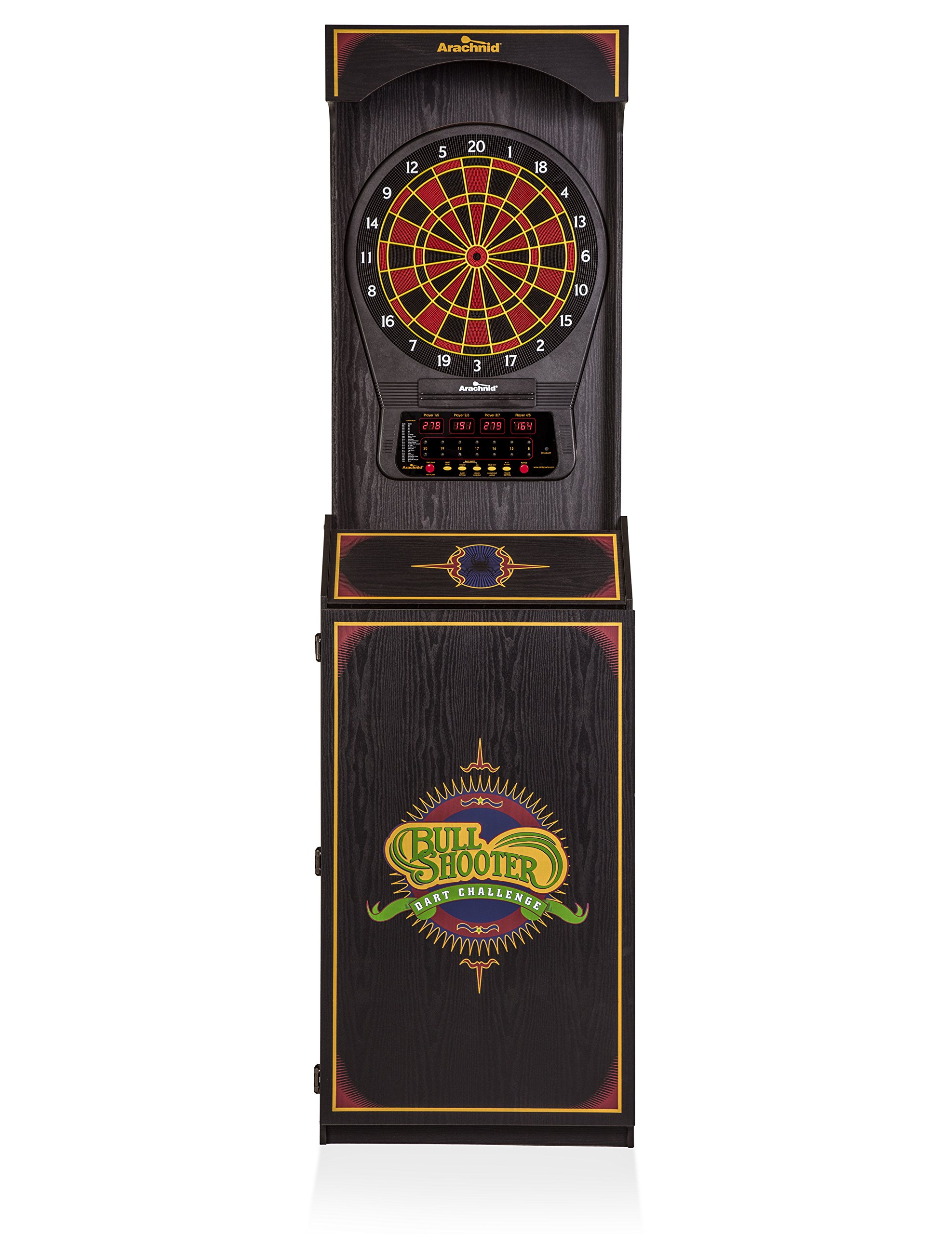 Arachnid Cricket Pro 650 Standing Electronic Dartboard with 24 Games