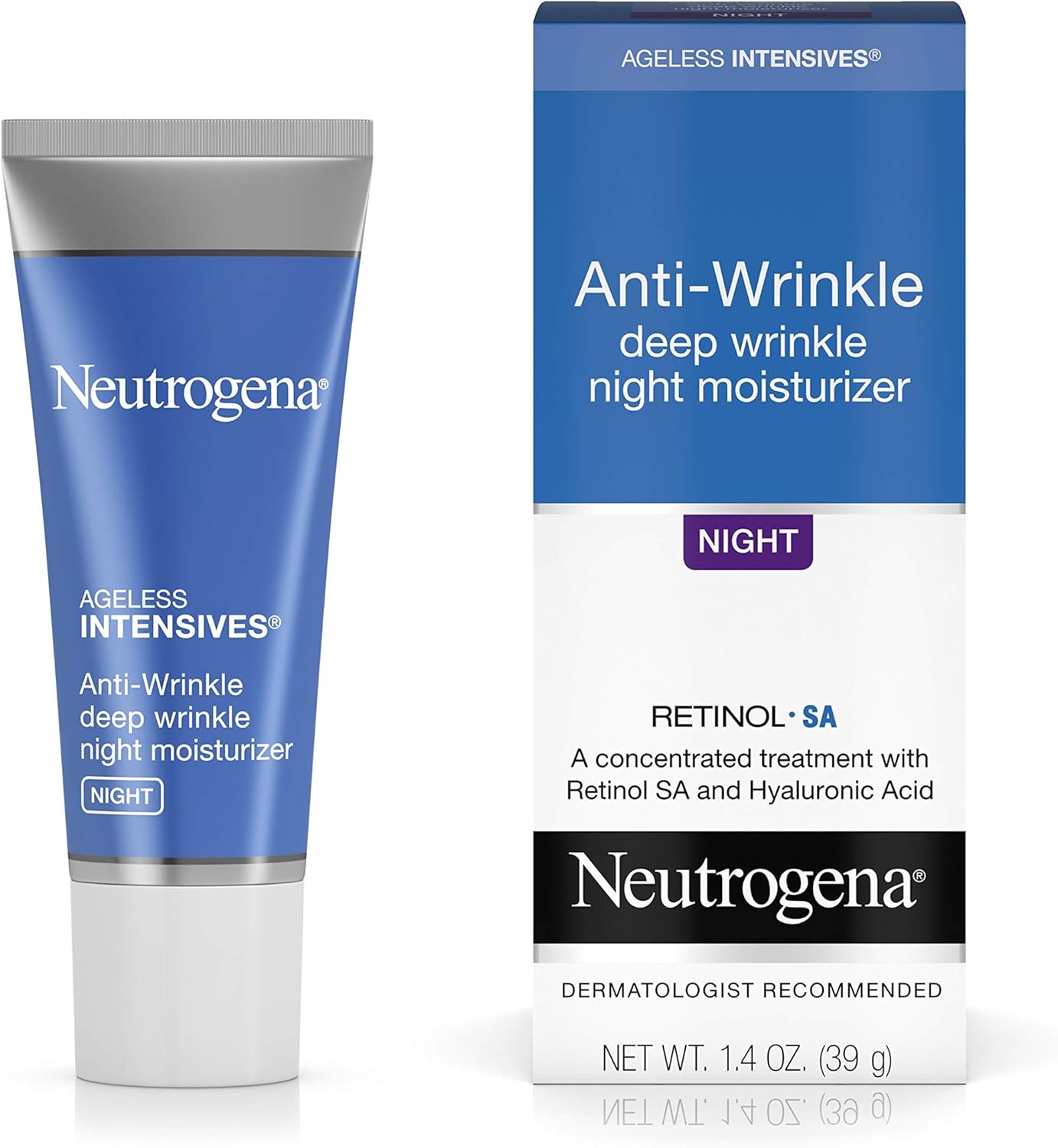 neutrogena ageless intensives deep wrinkle moisture night review