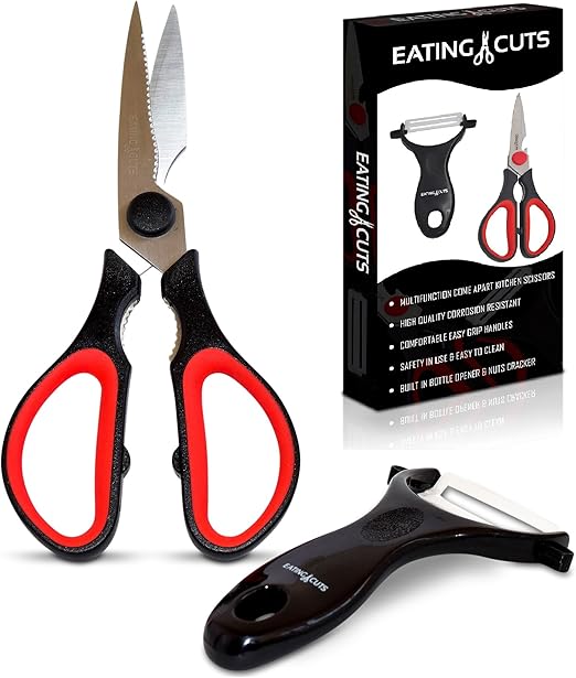 Amazon Com Multifunctional Heavy Duty Kitchen Scissors And Peeler