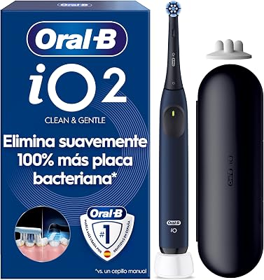 iO 2 Cepillo de Dientes Eléctrico con 1 Cabezal, Azul Mar