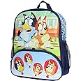 AI ACCESSORY INNOVATIONS Bluey 14" Kids School Travel Backpack Bag For Toys w/Raised Character Designs