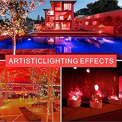 Gonhom 4 Pack A19 LED Red Light Bulb, 9 Watt