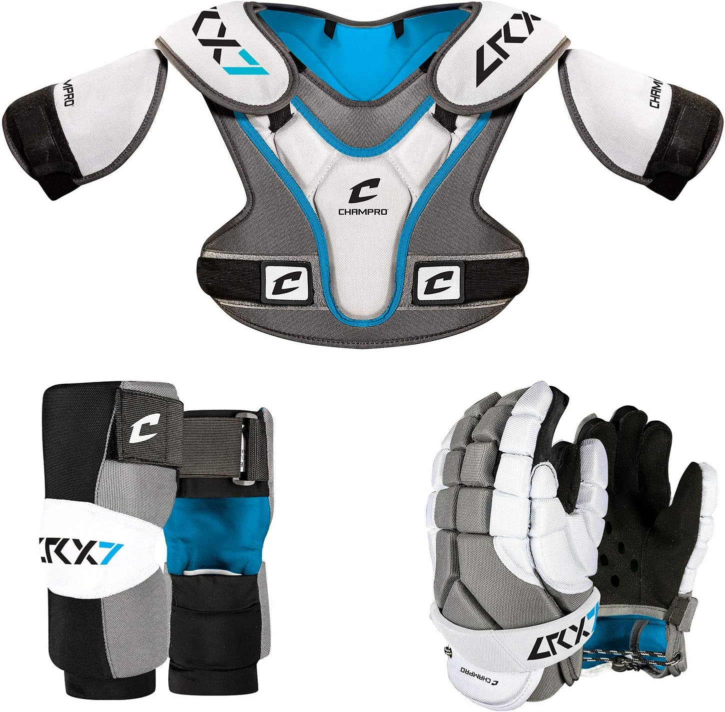 Champro Sports Lrx7 Lacrosse Box Set, Protective Gear Amazon Canada