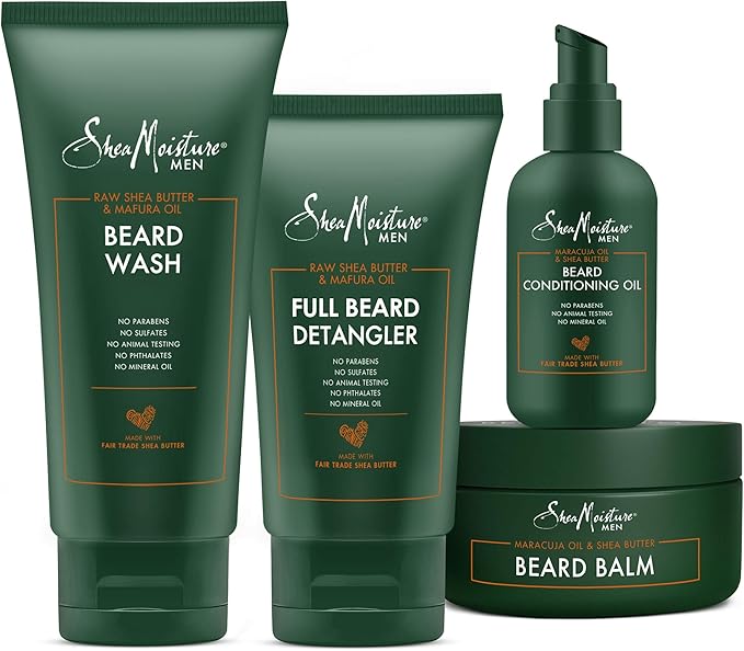 shea moisture beard wash