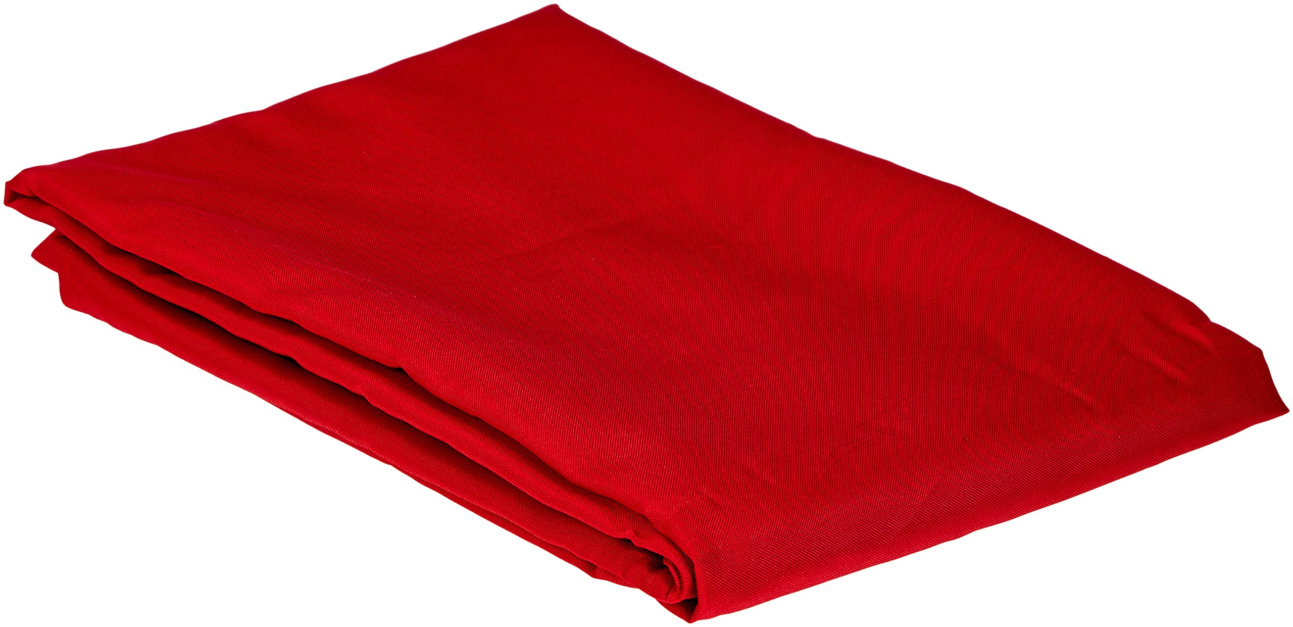 Soleil d'ocre, Alix Rectangular Stain-Resistant Tablecloth, Polyester, Red, 160 x 270 cm