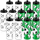 Skybooly Water Bottle Bulk 20 oz Sports Ball Cup Accessories Reusable Sports Squeeze Water Bottle for Party Favor Players Lovers Team Gifts Gym for Most Bike Cage