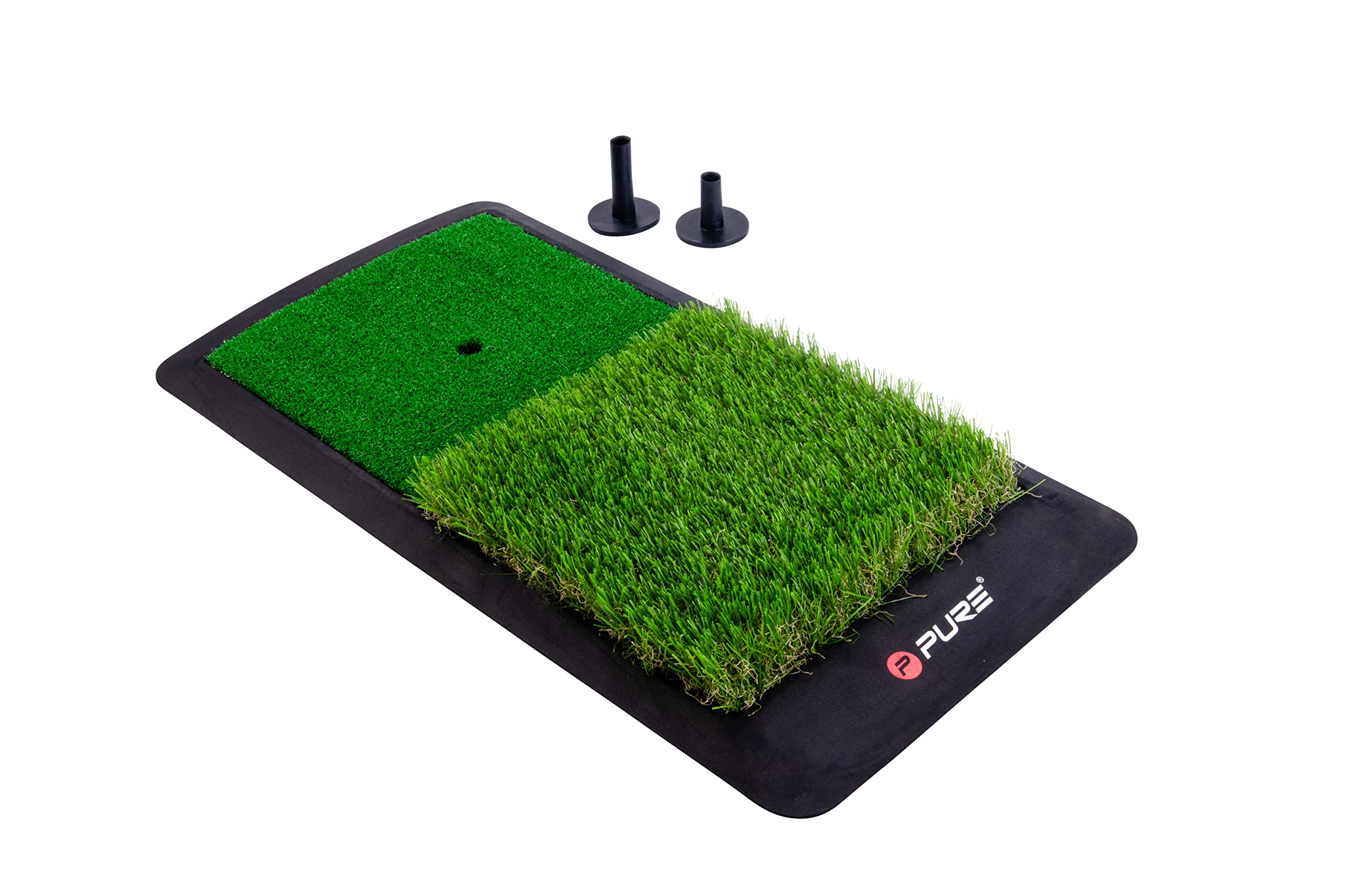 Pure2Improve Golf Hitting Mat - Green