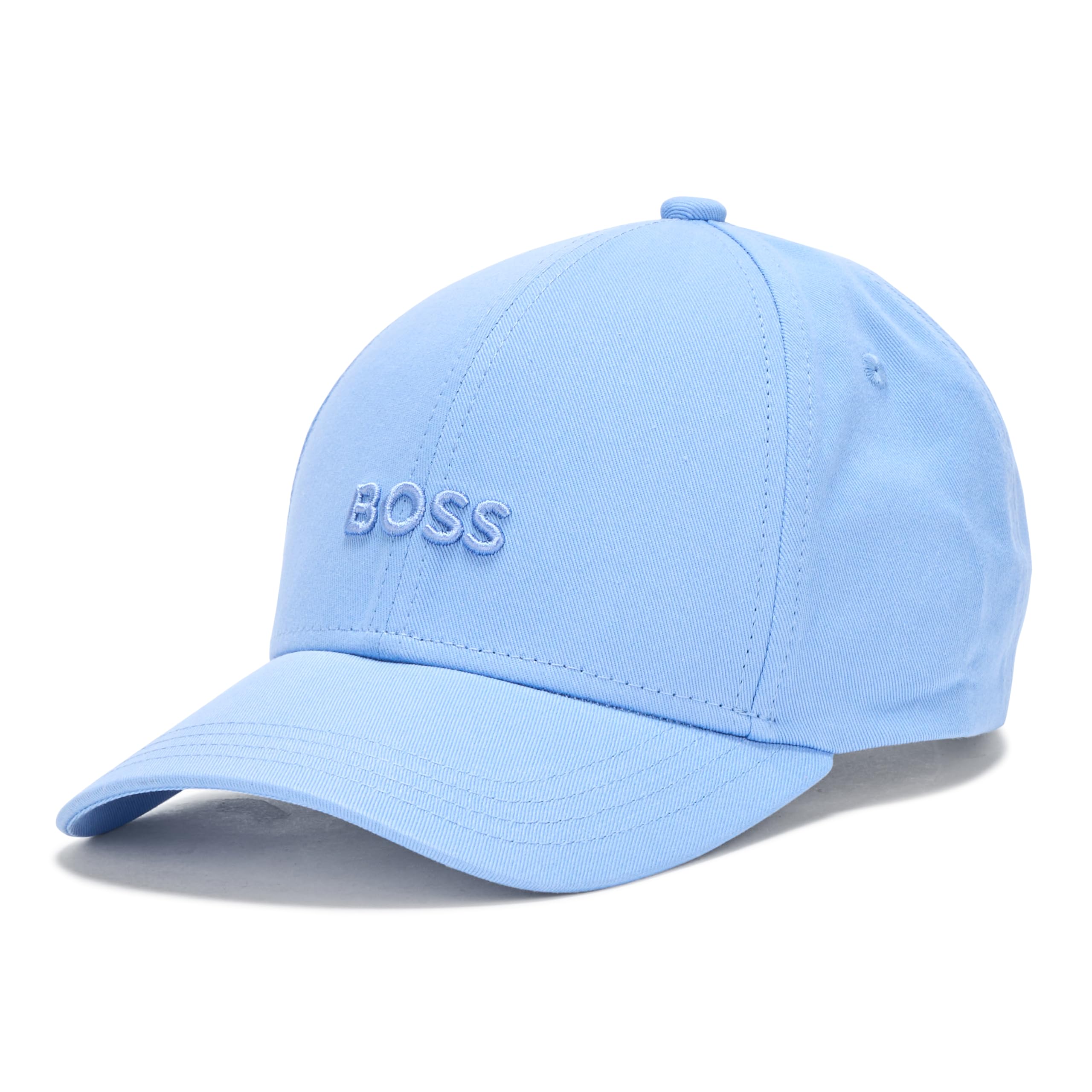 Photo 1 of BOSS, Big Logo Cotton Twill Cap, Blue Horizon, One Size