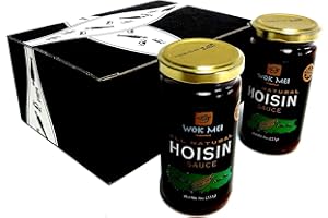 BLACK TIE MERCANTILE Wok Mei Gluten Free Hoisin Sauce, 8 oz Jars in a BlackTie Box (Pack of 2)
