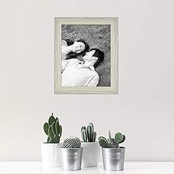 MCS Studio Gallery Frame, Gray Woodgrain, 8 x 10 in