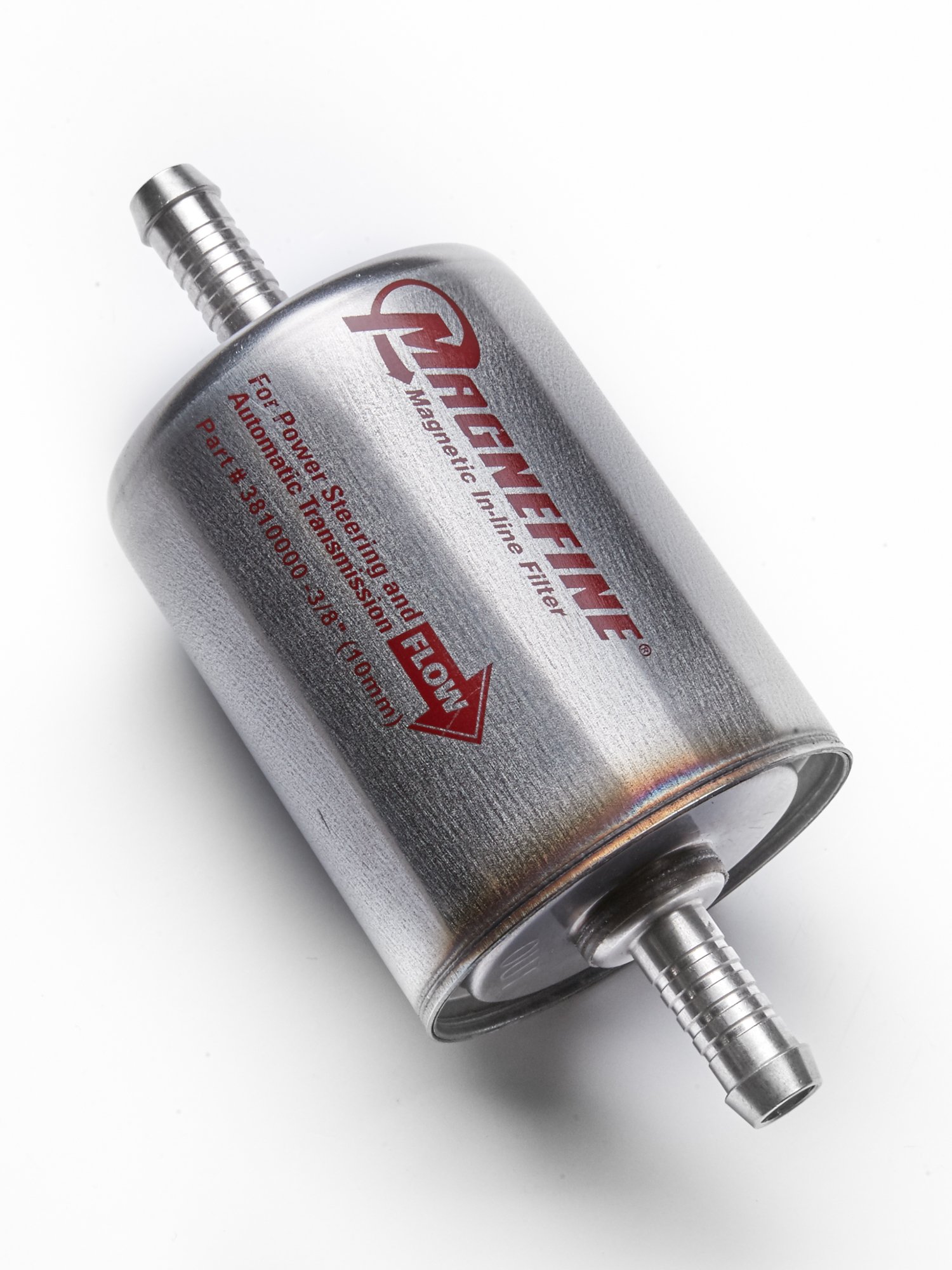 Magnefine 3/8" Magnetic Inline Power Steering Filter