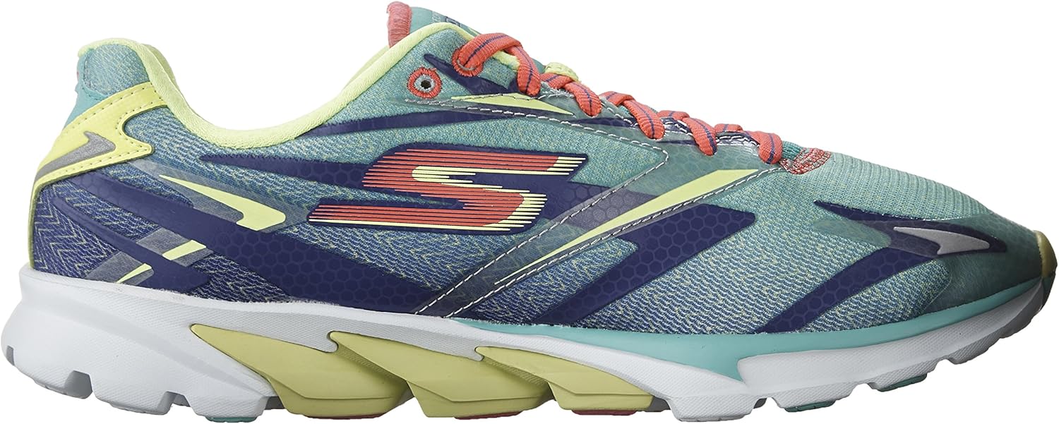 skechers go run 4 womens orange