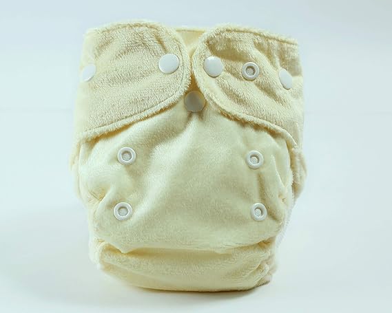 A Toddler Thing Ultra Soft Eco Cloth Diaper Cream Custard (5 Kg to 17 Kg)