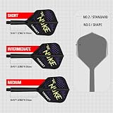 Target Darts Luke Littler K-Flex Flights and Shaft System No.6 Medium 33mm Pack view 3