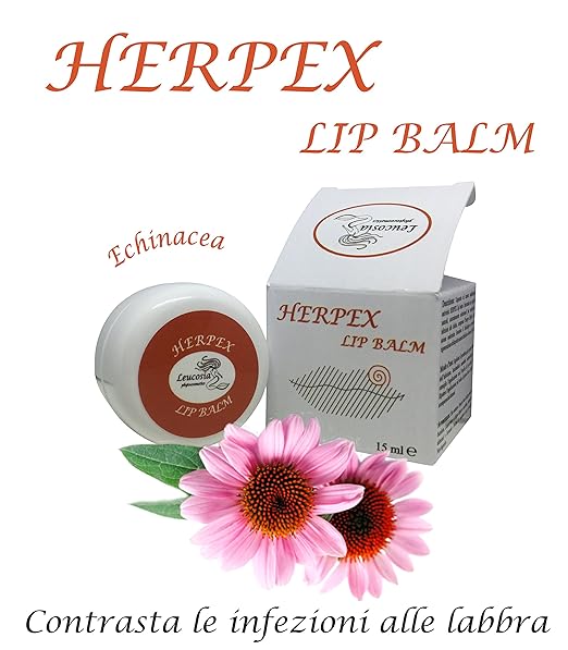 Herpex Lip Balm – wirkt die Infektionen den Lippen einschließlich die Herpes. Formulierung mit natürlichen Zutaten. Salbe 15 ml