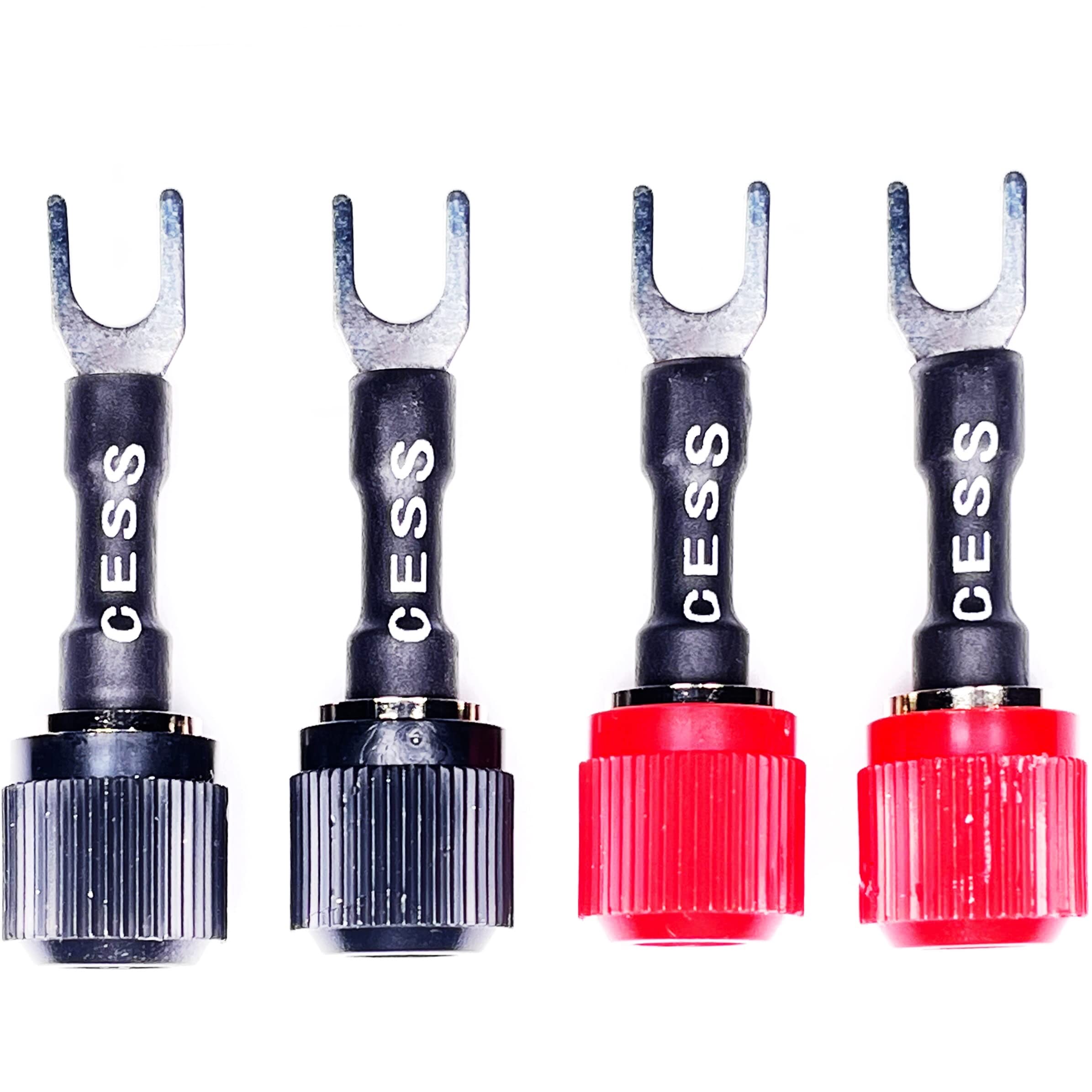 CESS-125S Spades Fork Plug to Twist Binding