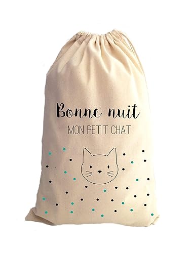 Range Pyjama Mon Petit Chat Bleu Amazon Fr Handmade