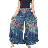 Lannaclothesdesign Palazzo Pants for Women Wide Leg Boho Harem Yoga Pants S M L XL Sizes