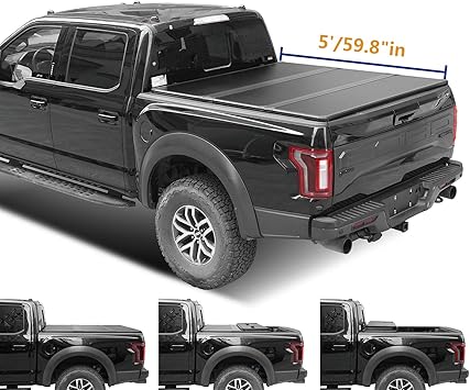 Amazon Com Lyon Cover 5ft 58 6inch Soft Tri Fold Truck Bed For 05 19 Frontier 09 12 Equator Tonneau Cover Led Lamp 3 Years Warranty Automotive
