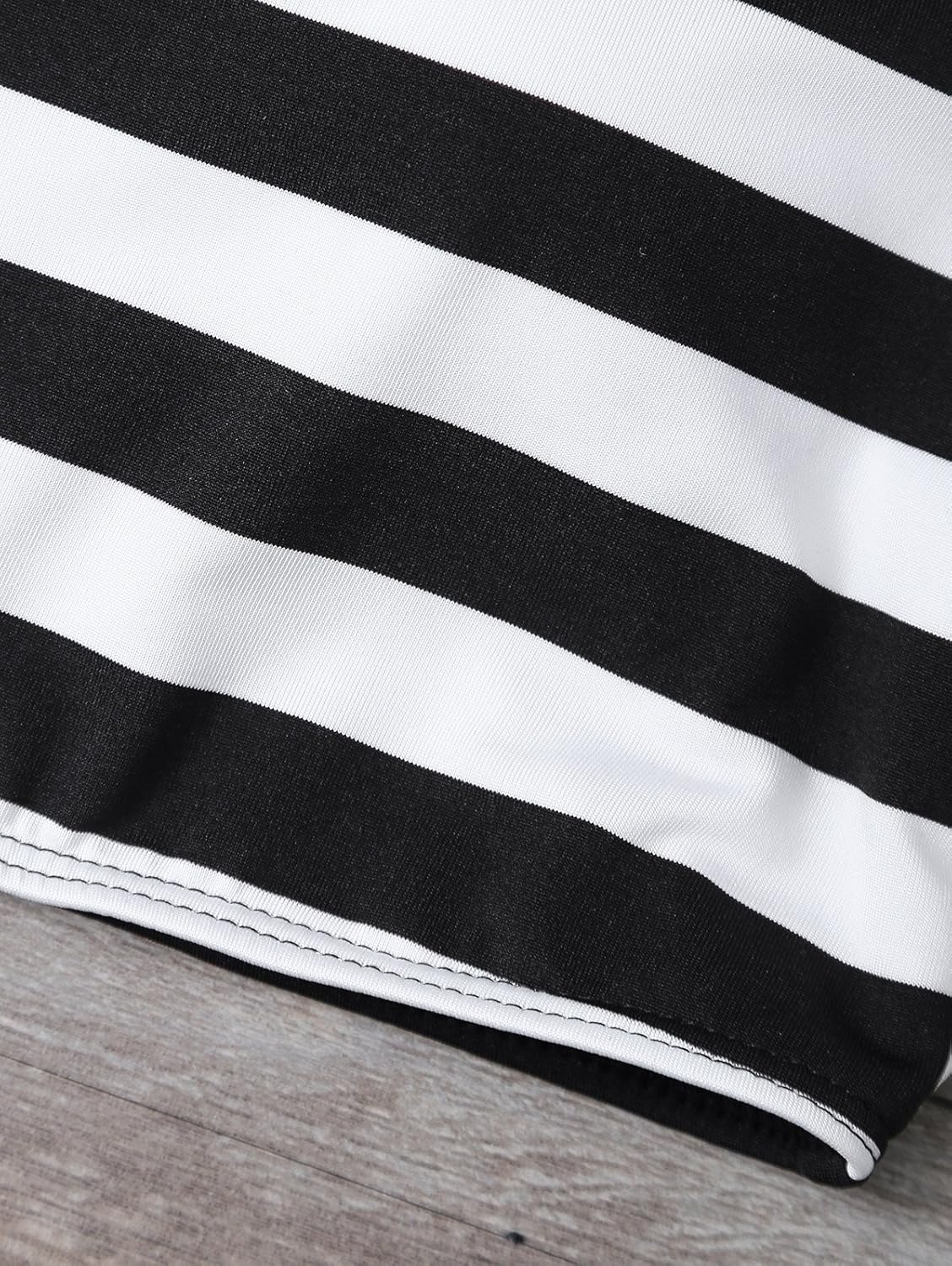 hannea tropical print high waisted bikini with crop top