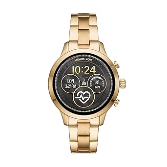 Runway Digital Gold Dial Women's Watch-MKT5045