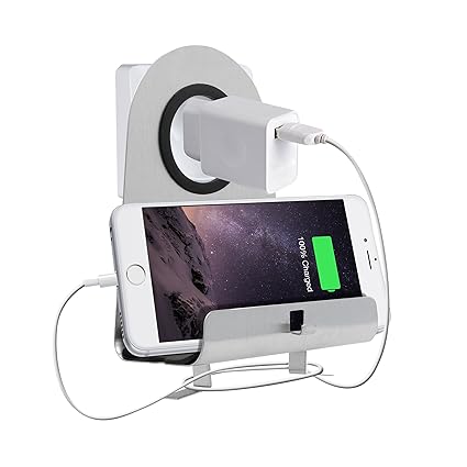 Soporte Universal Cargador Pared Enchufe Para Telefono Movil