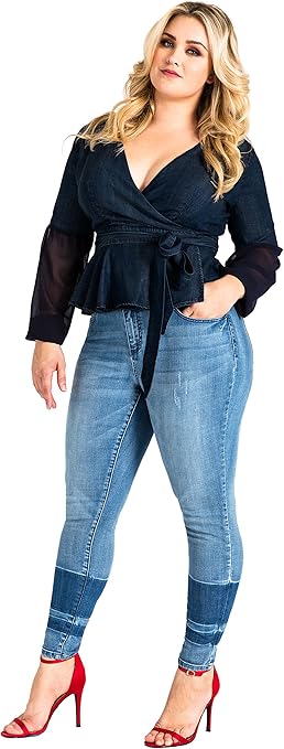 amazon miss me jeans plus size