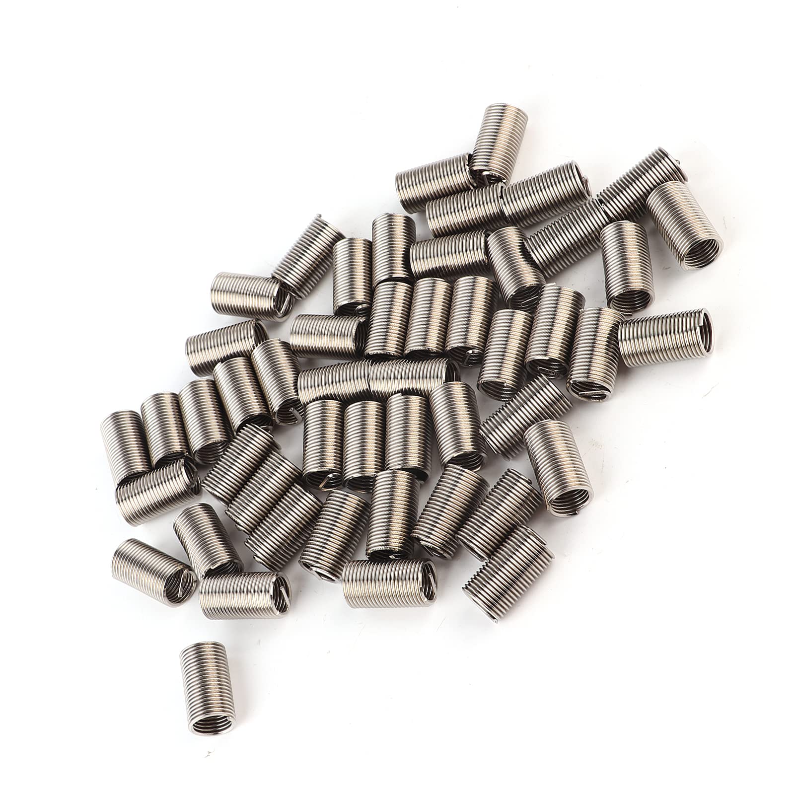 Stainless Steel Thread Inserts M10x1.25 for Reducing Nut Repair Tool, 50Pcs Heavy-Duty Fasteners โ image 1