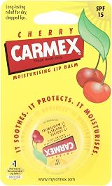 Carmex Blister Lip Balm Pot Cherry 7.5g Pack of 8 SPF 15 Chapped Lips Care view 3