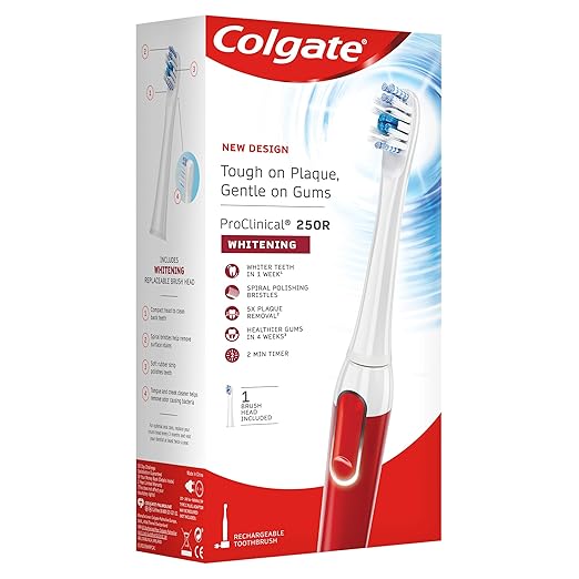 Colgate ProClinical 250R Whitening Rechargeable Electric Toothbrush (UK